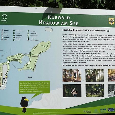 Ferienwohnung Fuer 2 Personen Krakow am See Esterno foto